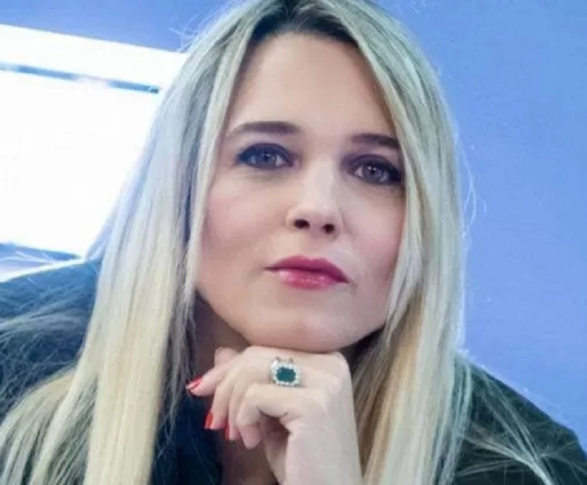 Francesca Barra durante una delle immagini condivise per l