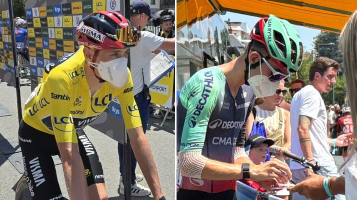 tornano le mascherine tour de france proprio poco fa cosa sta succedendo da Thesocialpost.it tornano le mascherine tour de france proprio poco fa cosa sta succedendo