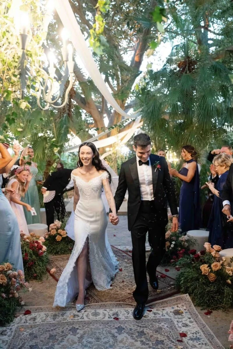 Aurora Ramazzotti e Michelle Hunziker al matrimonio in Sicilia