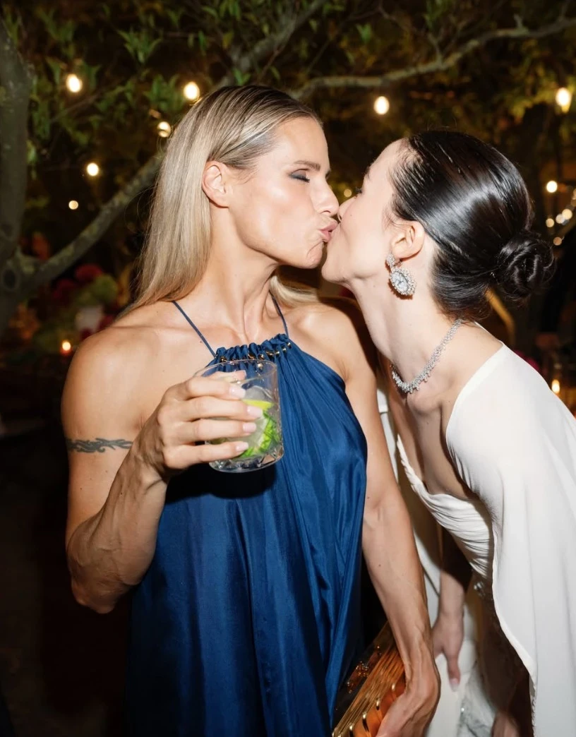 Michelle Hunziker alla vigilia del matrimonio di Aurora Ramazzotti