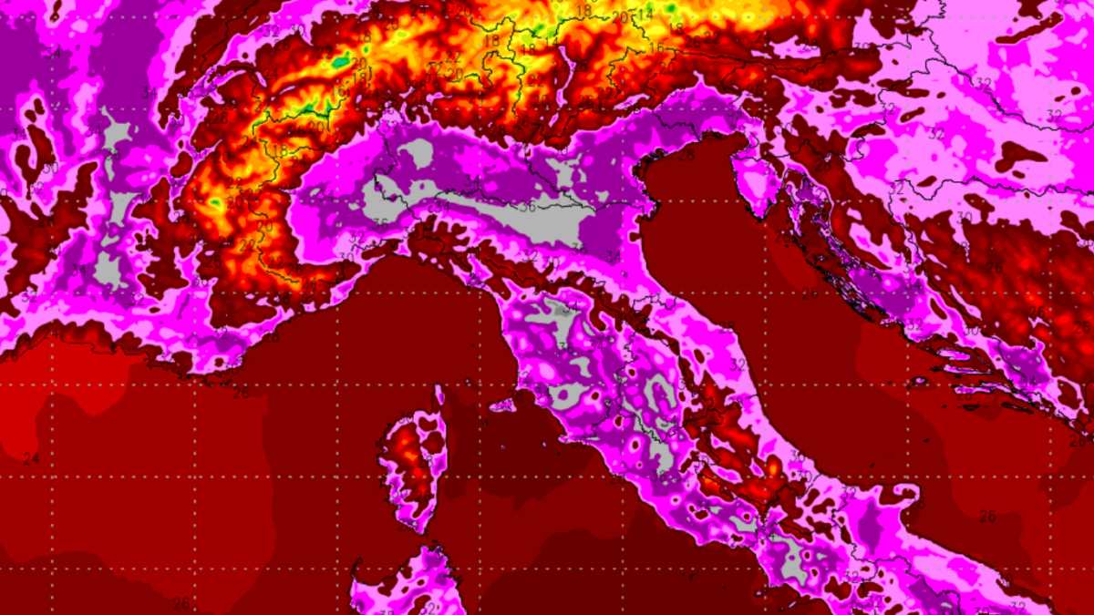 caldo record la tregua 232 gi224 finita torna l8217anticiclone africano fino a 40 gradi le previsioni da Thesocialpost.it caldo record la tregua 232 gi224 finita torna l8217anticiclone africano fino a 40 gradi le previsioni