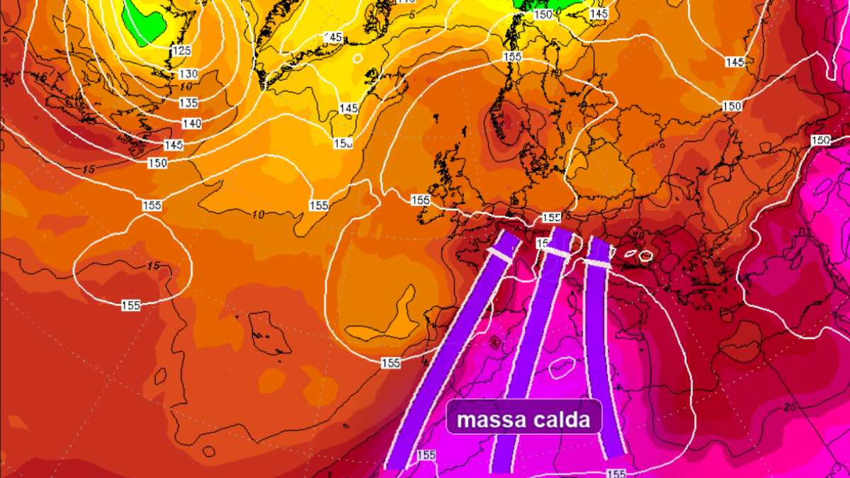 Caldo africano senza tregua: da metà settimana l’Italia sotto attacco, temperature da deserto del Sahara