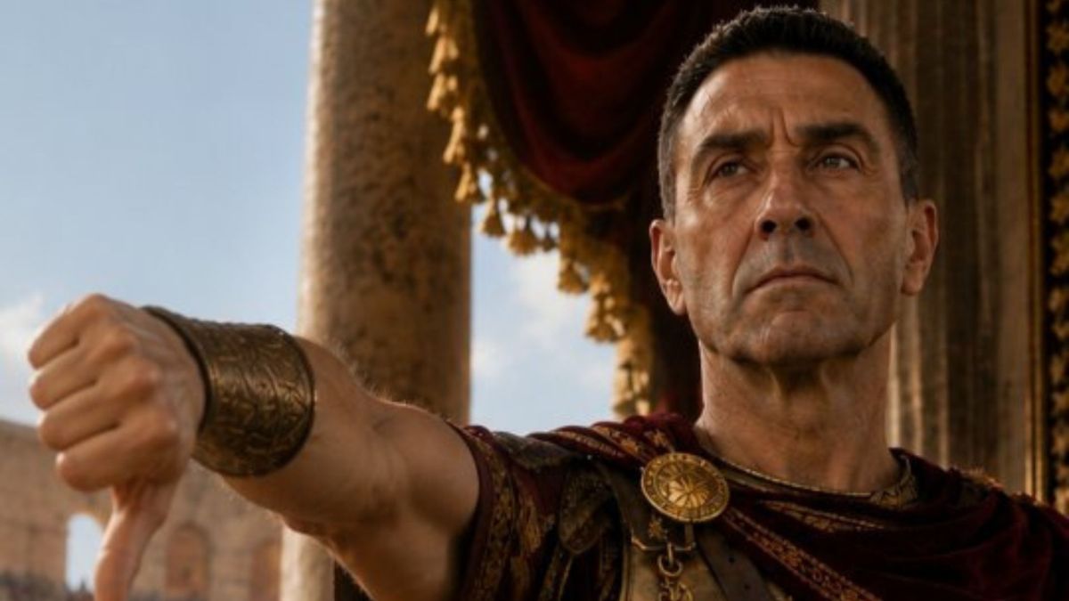 Vannacci nel video AI stile Gladiatore: bufera politica dopo la scena con la condanna di Conte e Schlein