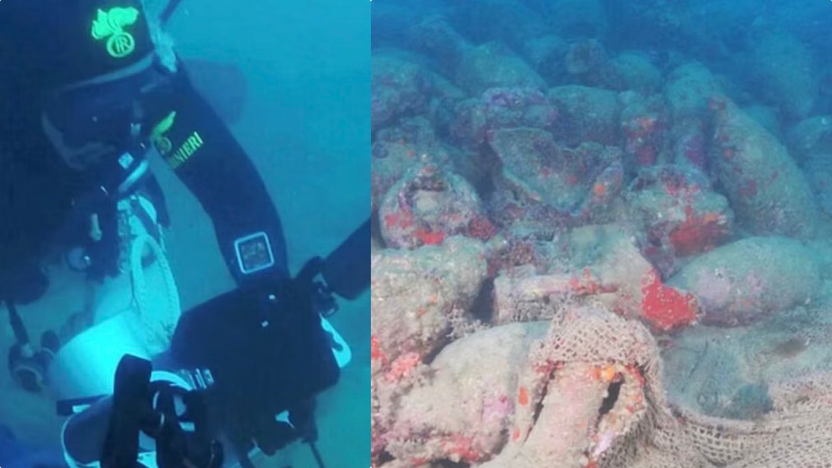 Sicilia, trovato un relitto di epoca romana sul fondale del mare