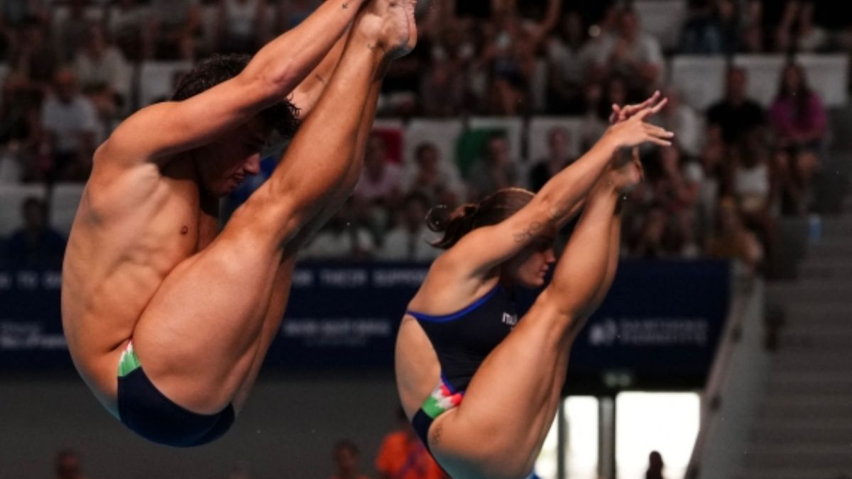 Santoro e Pellacani trionfano a Parigi: oro europeo nei tuffi sincronizzati dal trampolino