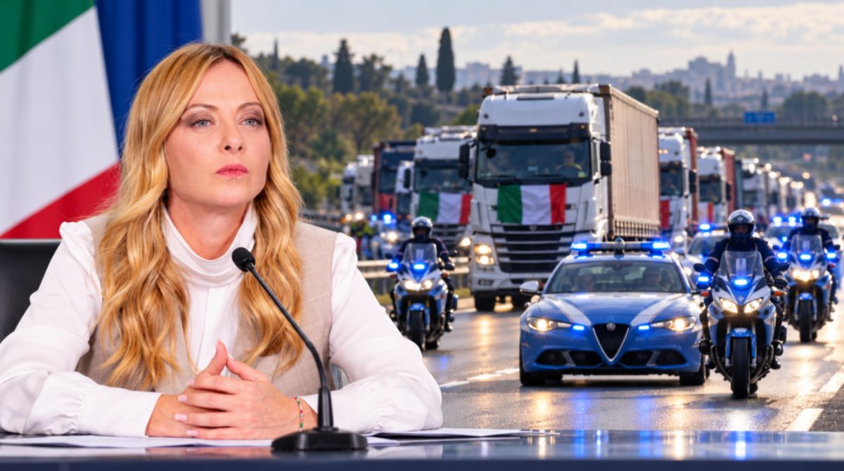 Protesta autotrasportatori, la decisione di Giorgia Meloni: l’annuncio