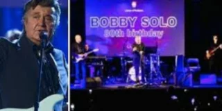 Bobby Solo malore palco